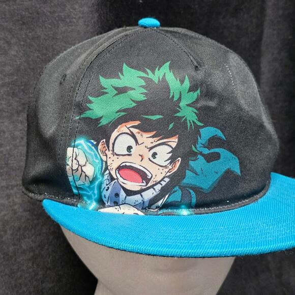 My Hero Academia Japan Anime MANGA Izuku Midoriya Cartoon Adjustable Hat - Picture 7 of 11